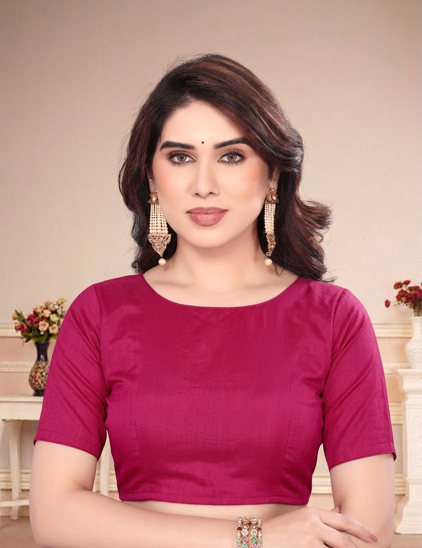 Georgette Bandhani Saree With Sequinned Lace (Pink)
